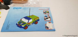 Playmobil 4421 - Offroad Race Jeep / Rally, gebruikt met handleiding