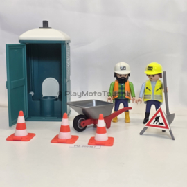 Playmobil 3275 - Bouwvakkers met dixi, 2ehands