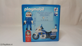 Playmobil 4262 - Politiemotor met zwaailicht (v2)