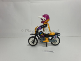 Playmobil 3044 - Motocrosser, 2ehands