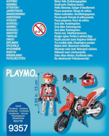 Playmobil 9357 - Special Plus Motorcrosser