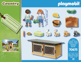 Playmobil 70675 - Kado set Konijnenvoeding