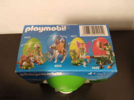 Playmobil 4925 - Onderzoeker met Baby-Spinosaurus in groen Paasei