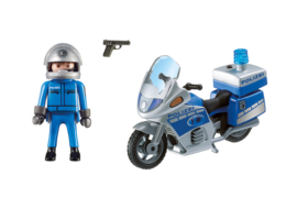 Playmobil 6876 - Polizeimotor met LED-licht