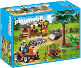 Playmobil 6814 - Houthakkers met tractor