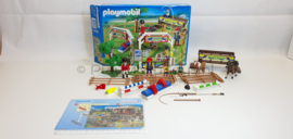 Playmobil 4185 - Paardendressuur, 2ehands set met doos