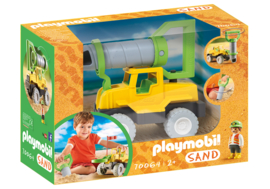 Playmobil 70064 - Vrachtwagen met zandboor