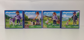 Playmobil 70263+70371+70372+70289  - Milka Promo set 3