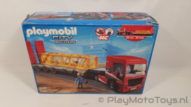 Playmobil 5467 - Zwaar transport vrachtwagen / Truck, 2ehands met doos (A)