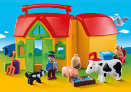 1.2.3. Playmobil 6962 - Meeneemboerderij met dieren