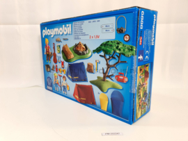 Playmobil 6888 - Tentenkamp met kampvuur, 2ehands met doos