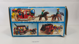 Playmobil 3245 - Western Red Stage Coach, gebruikt met doos