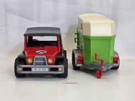 Playmobil 4189 - Paardentransport, gebruikt met handleiding