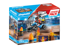 Playmobil 70820 - Starterpack Stuntshow quad met vuurhelling
