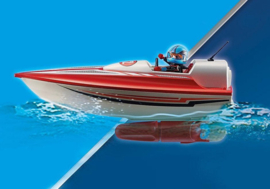 Playmobil 70744 - Speedboot met onderwatermotor