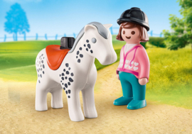 1.2.3. Playmobil 70404 - Ruiter met paard