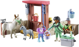 Playmobil 71471 - Starterpack Boerderij dierenarts met ezels