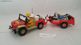 Playmobil 3478 - Racemotor transport, 2ehands