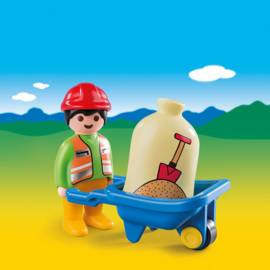 1.2.3. Playmobil 6961 - Arbeider met kruiwagen