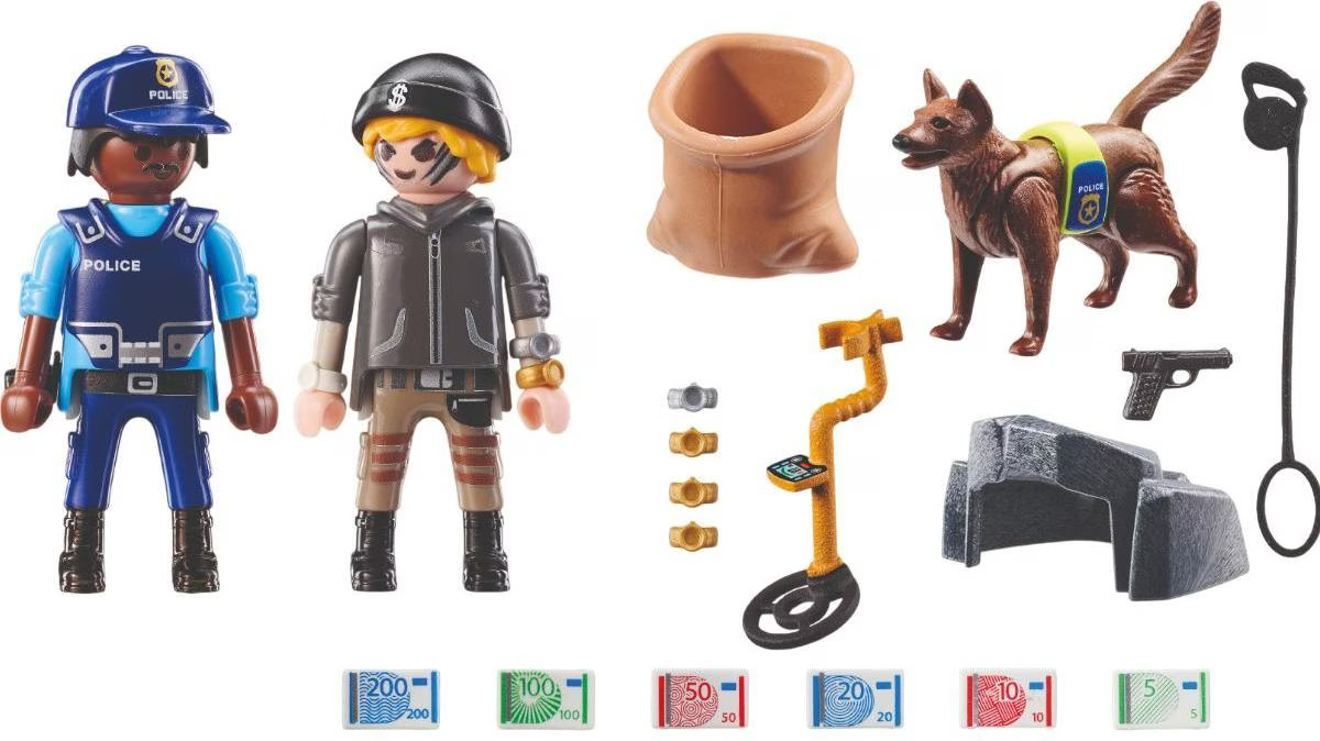 Playmobil 71731 - Politiehond met boef