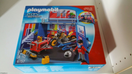 Playmobil 6157 - Mijn geheime motor werkplaats - Play Box -  MISB