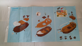 Playmobil Handleiding 3750/3053 - Piratenschip
