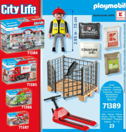 Playmobil 71389 - Kaufland Palletwagen - promo