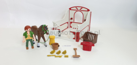 Playmobil 5108 - Shire met paardenbox, 2ehands