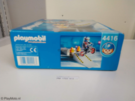 Playmobil 4416 - Crossmotor met springschans