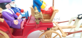 Playmobil 5600 - Paardenkoets met Victoriaanse dame, butler en koetsier. 2ehands.