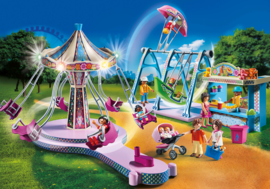 Playmobil 70558 - Promopak Kleine kermis met verlichting