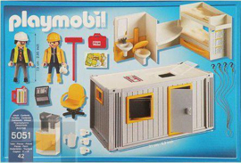 Playmobil 5051 - Bouwvakkers met Container