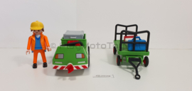 Playmobil 3212 - Vliegveld bagageservice, 2ehands