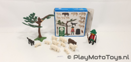 Playmobil 3824 - Schaapsherder met schapenkudde, 2ehands