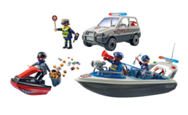 Playmobil 71570 - Politieachtervolging op het water