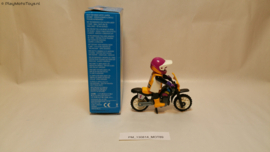 Playmobil 3044 - Motocrosser, 2ehands met doos