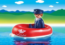 1.2.3. Playmobil 6795 - Zeeman met rubberboot