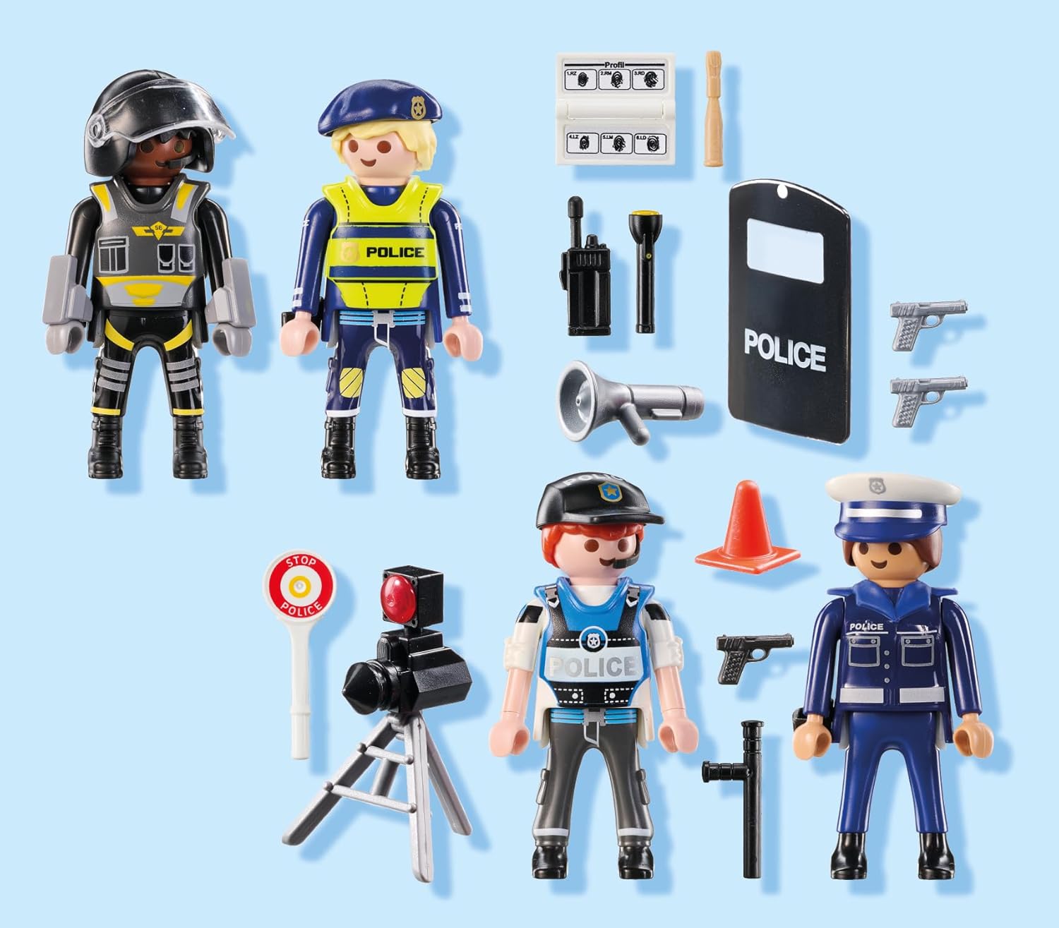 Playmobil 71730 - Politie figurenset
