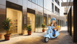 Playmobil 72284 - Vespa 80 jaar: Iconische uitvoering