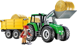 Playmobil 9317 - Tractor met aanhangwagen