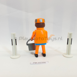 Playmobil 4682 - Wegwerker, 2ehands