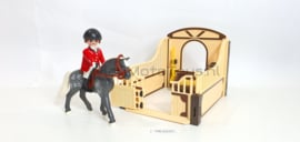 Playmobil 5110 - Trakehner met paardenbox, 2ehands