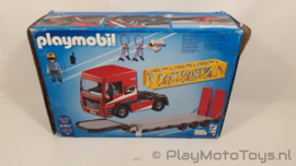 Playmobil 5467 - Zwaar transport vrachtwagen / Truck, 2ehands met doos (A)