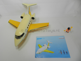 Playmobil 3185 - Passagiers vliegtuig, gebruikt & compleet.