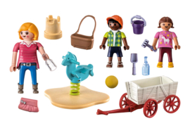 Playmobil 71258 - Starterpack opvoeder met bolderwagen