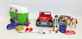 Playmobil 4189 - Paardentransport, gebruikt met doos