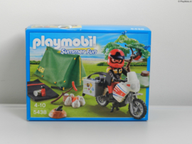 Playmobil 5438 - Kampeerder met motor MISB