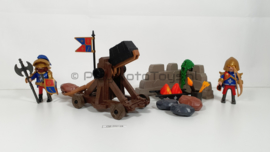 Playmobil 6039 - Leeuwenridders Katapult, 2ehands.