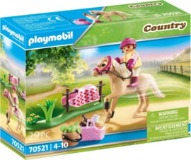 Playmobil 70521 - Collectie pony 'Duitse rijpony'