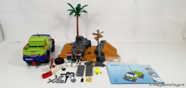 Playmobil 4421 - Offroad Race Jeep / Rally, gebruikt met handleiding